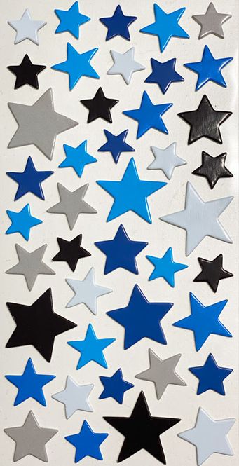 Hovedbilde Chipboard stjerner ( 6 stk )