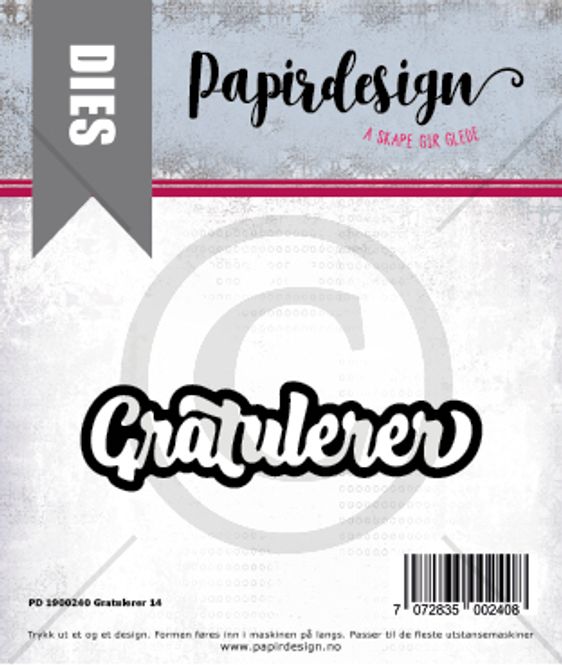 Hovedbilde PD 1900240 Gratulerer 14 (6 ...