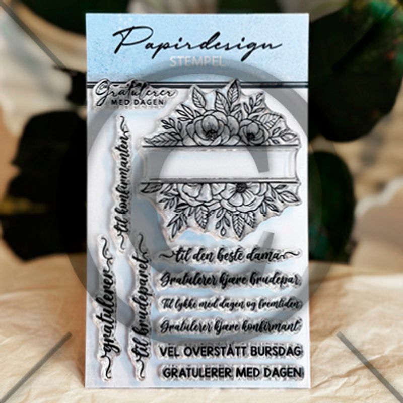 PD 1659 Blomsterramme ( 6 stempel )